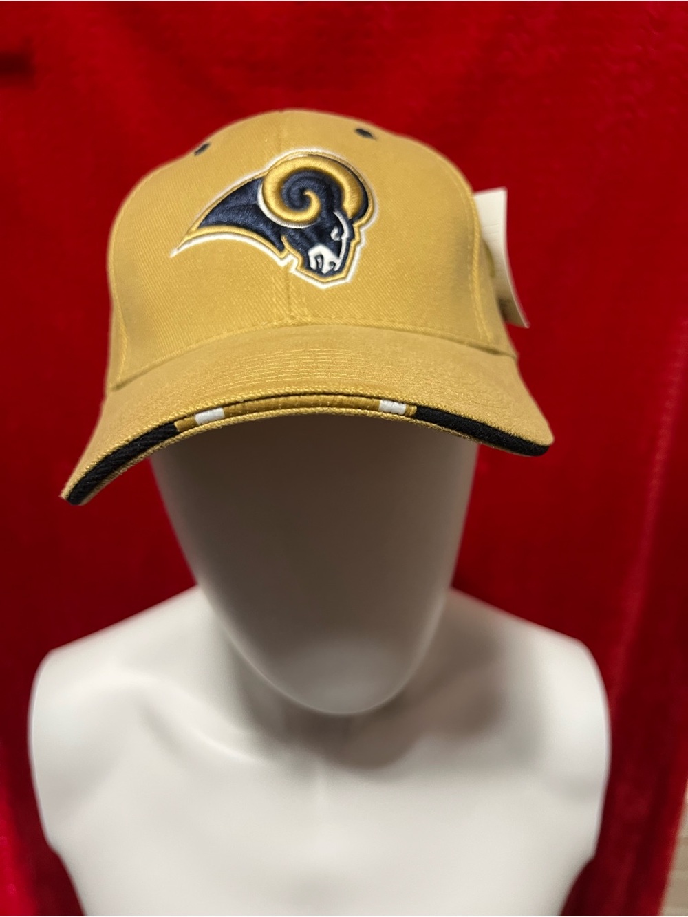 Cap with NFL tag